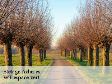 Etetage  acheres-78260 WT espace vert 