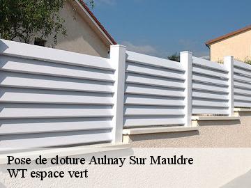 Pose de cloture  aulnay-sur-mauldre-78126 WT espace vert 