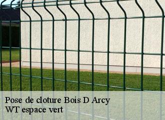 Pose de cloture  bois-d-arcy-78390 WT espace vert 