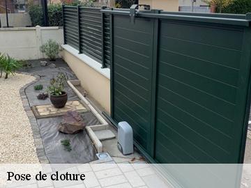 Pose de cloture  les-breviaires-78610 WT espace vert 