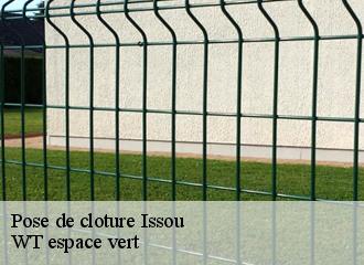 Pose de cloture  issou-78440 WT espace vert 