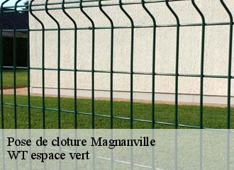 Pose de cloture  magnanville-78200 WT espace vert 