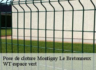 Pose de cloture  montigny-le-bretonneux-78180 WT espace vert 