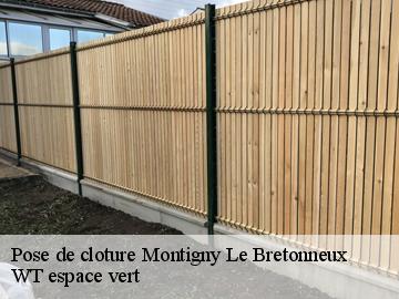 Pose de cloture  montigny-le-bretonneux-78180 WT espace vert 