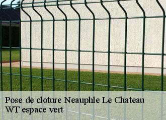 Pose de cloture  neauphle-le-chateau-78640 WT espace vert 