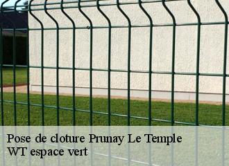 Pose de cloture  prunay-le-temple-78910 WT espace vert 