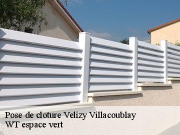 Pose de cloture  velizy-villacoublay-78140 WT espace vert 