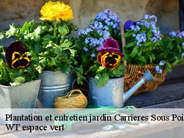 Plantation et entretien jardin  carrieres-sous-poissy-78955 WT espace vert 