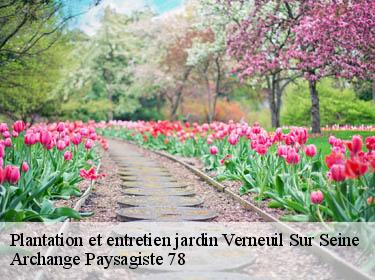Plantation et entretien jardin  verneuil-sur-seine-78480 Archange Paysagiste 78